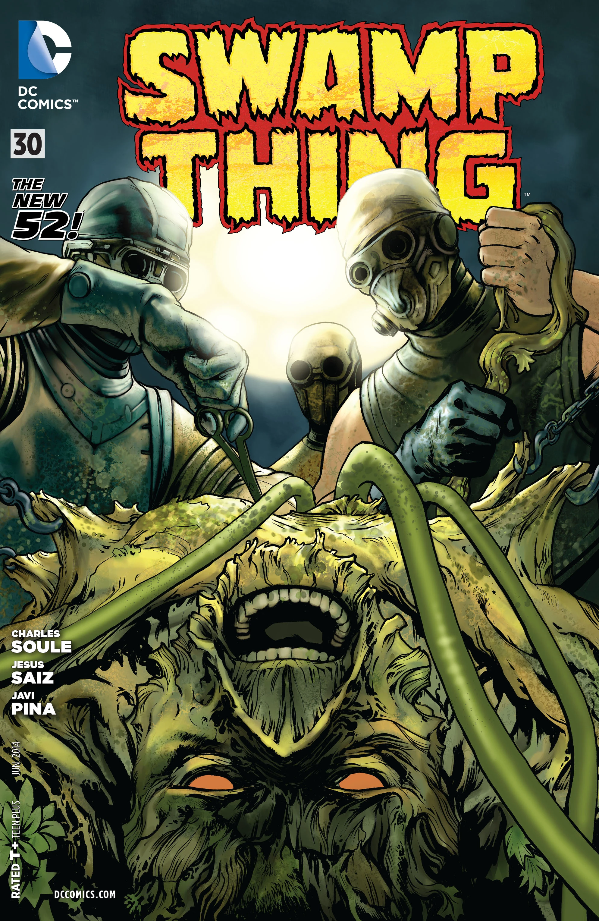 Swamp Thing #30 (DC, 2014 — Cover A) cover